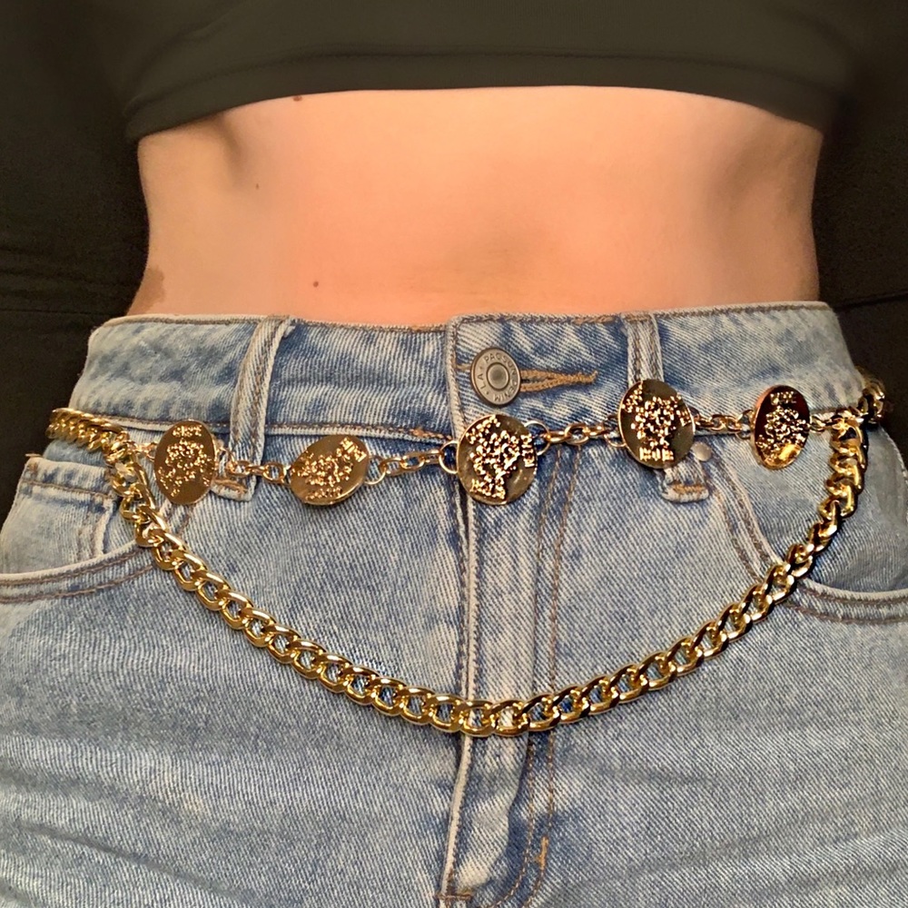 Coin Chain Belt
